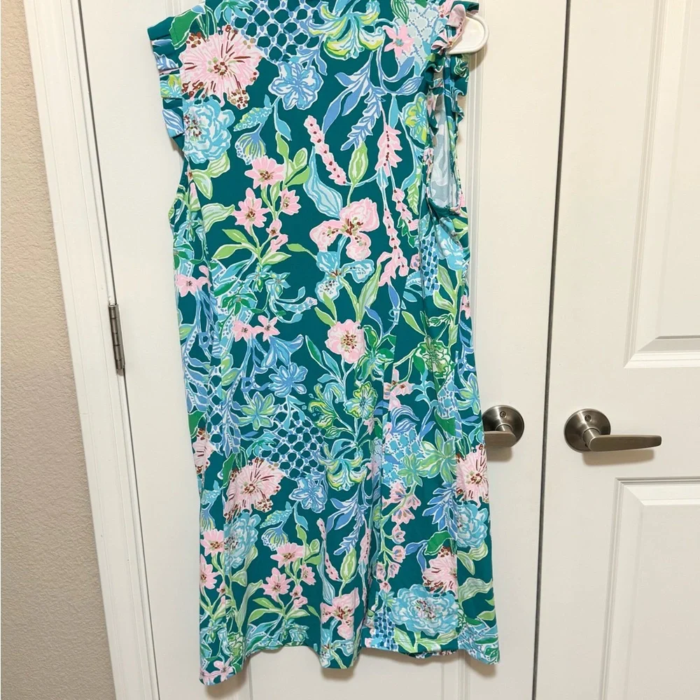 Lilly Pulitzer Luxletic UPF 50 Silvia Dress size XL - Picture 5 of 7